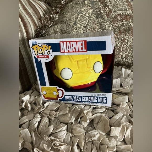 Funko Red and Yellow Coffee Mug Kitchen Accessory - Picture 1 of 5